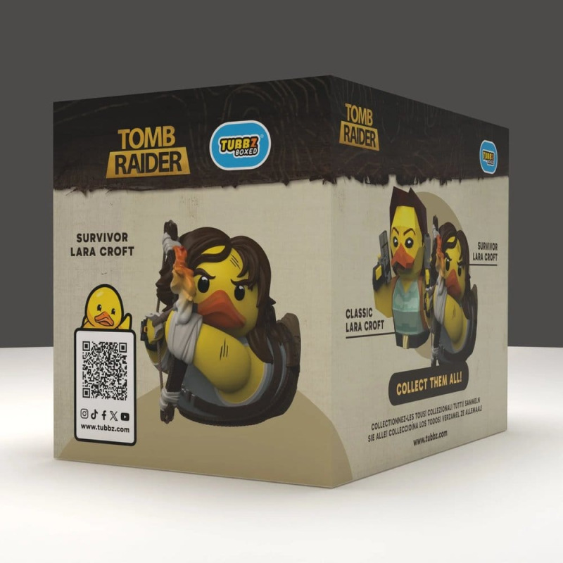 Tomb Raider Tubbz PVC Figure Lara Croft (Survivor) Boxed Edition 10 cm 2