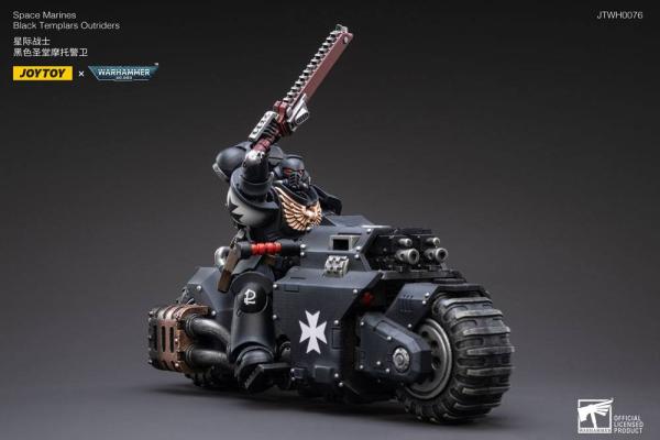 Warhammer 40k Vehicle 1/18 Black Templars Outrider Bike 22 cm 4