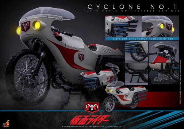 Kamen Rider 1/6 Cylone No. 1 19 cm 10