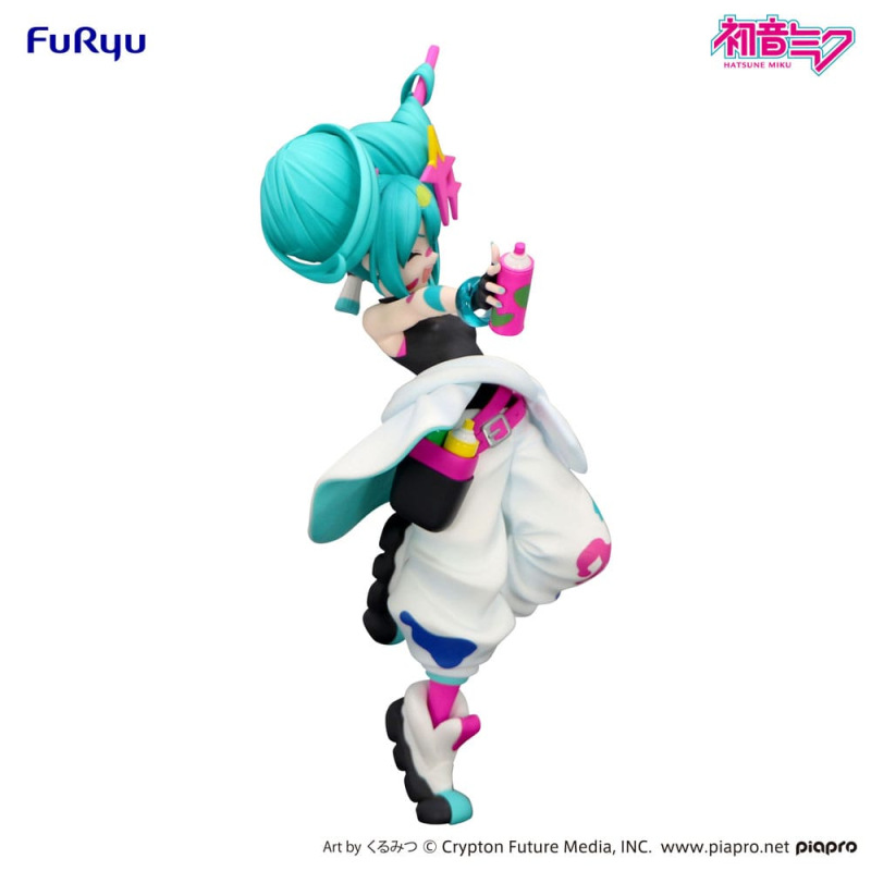 Hatsune Miku Trio-Try-iT PVC Statue Miku Paint Girl 19 cm 2