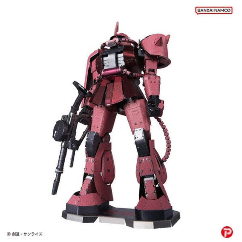 Mobile Suit Gundam Metallic Nano Puzzle Model Kit Char´s Zaku 13 cm 1