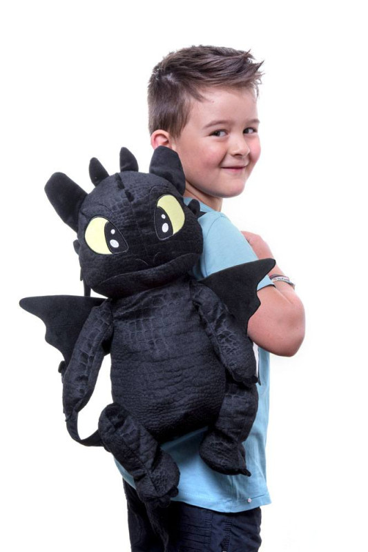 How to Train Your Dragon 3 Plush Backpack Toothless 2