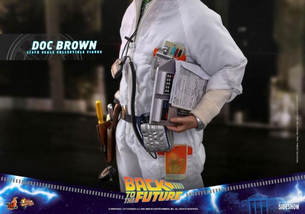 Back To The Future Movie Masterpiece Action Figure 1/6 Doc Brown 30 cm