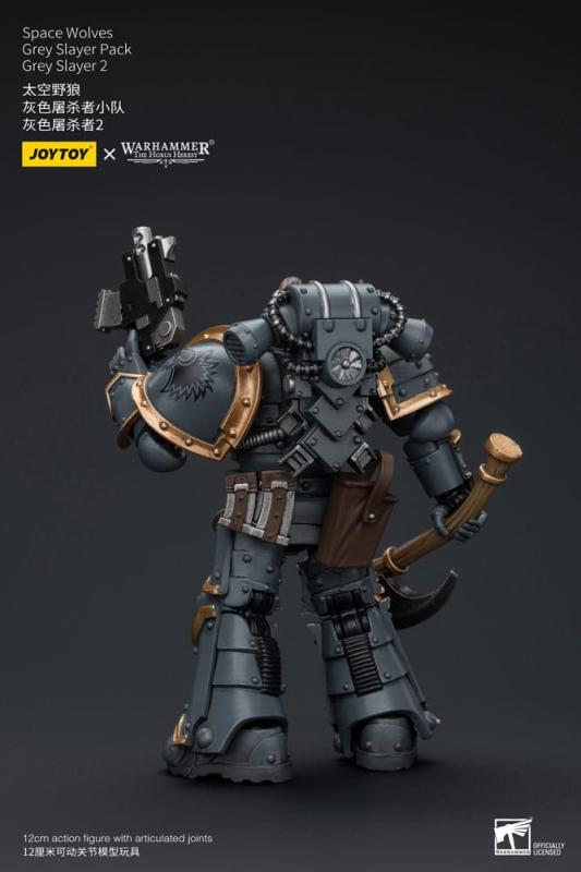 Warhammer The Horus Heresy Action Figure 1/18 Space Wolves Grey Slayer Pack Grey Slayer 2 12 cm