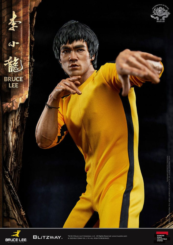 Bruce Lee Statue 1/4 50th Anniversary Tribute 55 cm 6