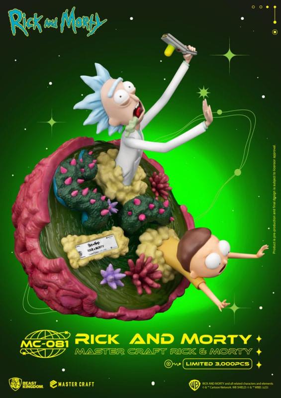 Rick and Morty Master Craft Statue Rick and Morty 42 cm 2