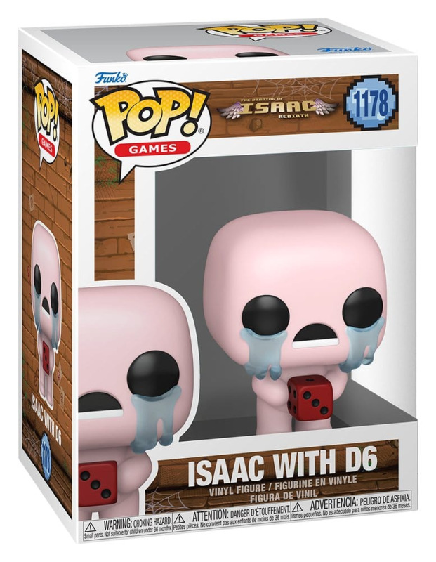 Binding of Isaac POP! Games Vinyl Figure Isaac w/dice 9 cm 1