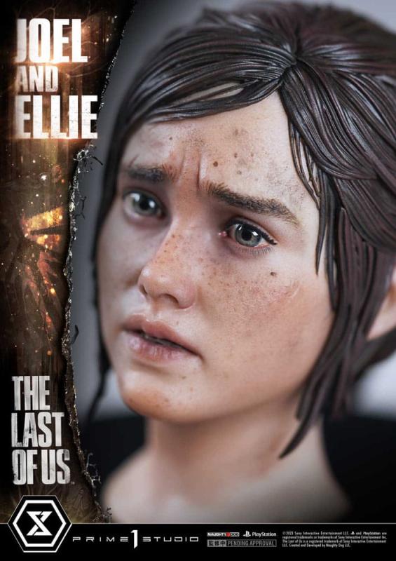 The Last of Us Part I Ultimate Premium Masterline Series Statue Joel & Ellie Deluxe Bonus Versio