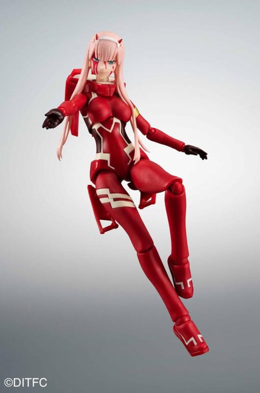 Darling in the Franxx S.H. Figuarts x The Robot Spirits Action Figure Zero Two & Strelizia 5th Anniv