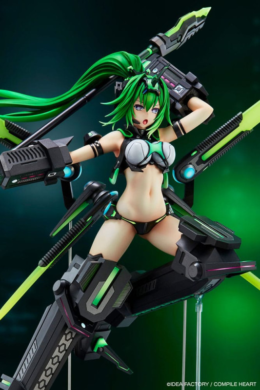 New Dimension Game Neptunia VII PVC Statue 1/7 Next Green Limited Edition 38 cm 6