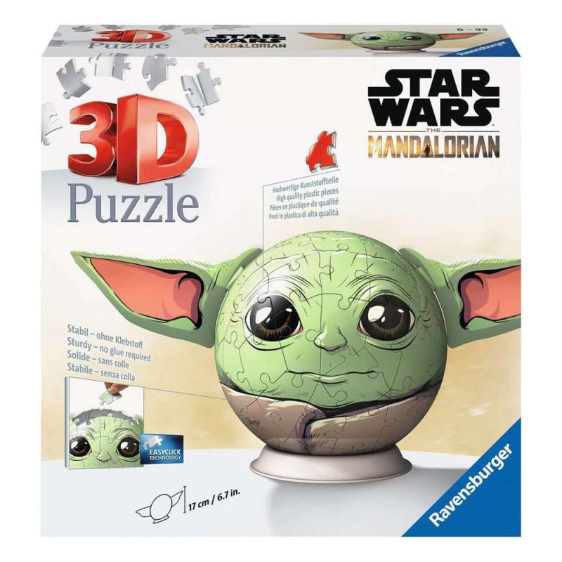 Star Wars: The Mandalorian 3D Puzzle Grogu (77 Pieces)