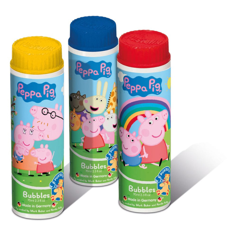 Peppa Pig Pustefix Soap Bubble Bottle Classic Assortment (25) 1