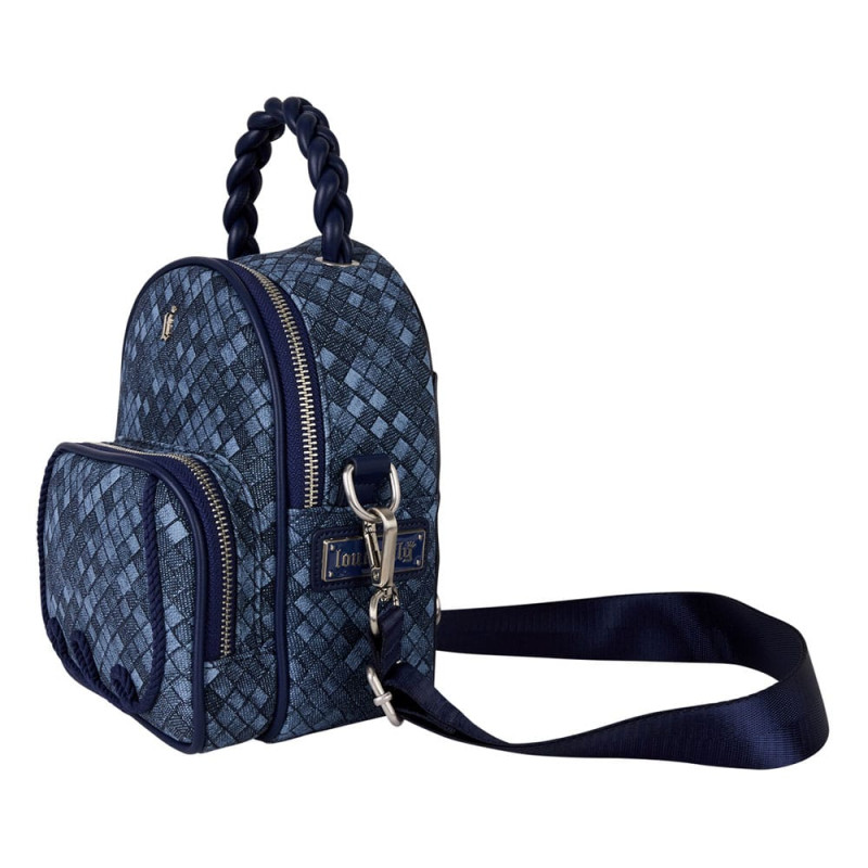 Loungefly Mini Backpack Convertible Denim 1