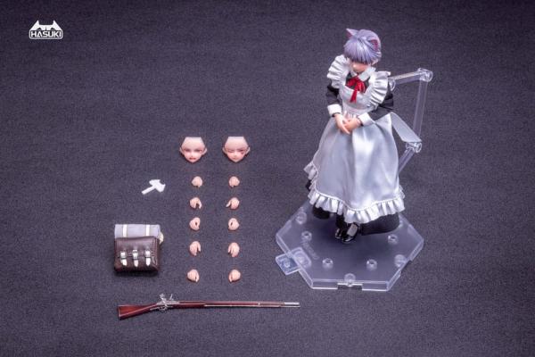 Pocket Art Action Action Figure 1/12 PA010 Maid Gunner FKEY 15 cm 3