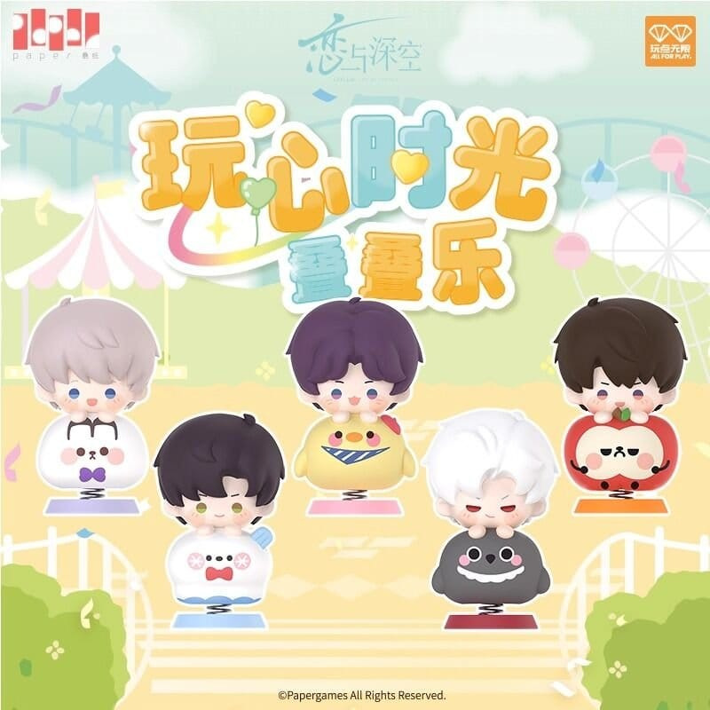 Love and Deepspace Playful Times Series Mini Figure Blind Box Assortment (10) 1