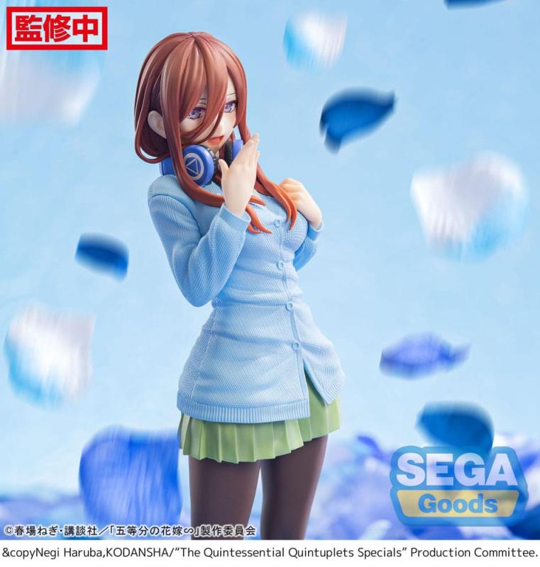 The Quintessential Quintuplets Specials Luminasta PVC Statue Miku Nakano 20 cm 5