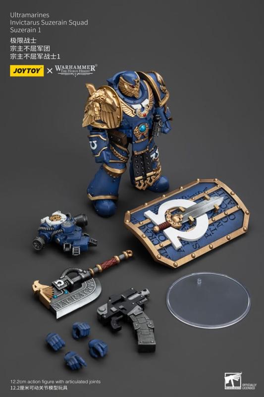 Warhammer The Horus Heresy Action Figure 1/18 Ultramarines Invictarus Suzerain Squad Suzerain 1 12 c