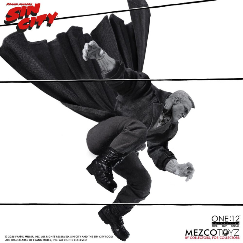 Sin City Action Figure 1/12 Marv 17 cm 2