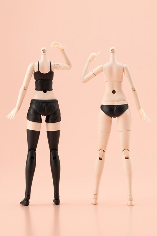Sousai Shojo Teien Accessory Set for 1/10 Action Figures Dress Up Body Body Color C Size S 4