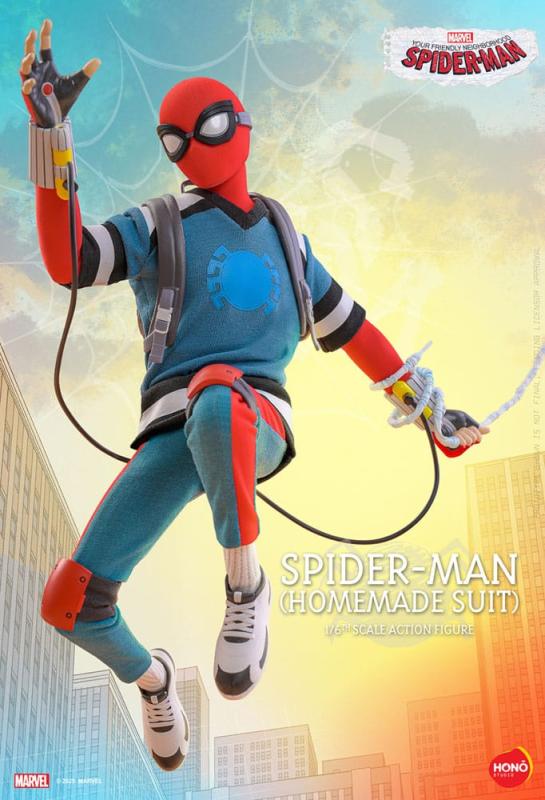 Your Friendly Neighborhood Spider-Man Action Figure 1/6 Spider-Man (Homemade Suit) 29 cm 1