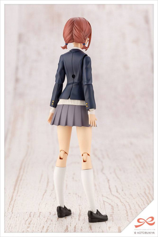 Sousai Shojo Teien Plastic Model Kit 1/10 Koyomi Takanashi Ryobu High School Winter Clothes 15 cm 8