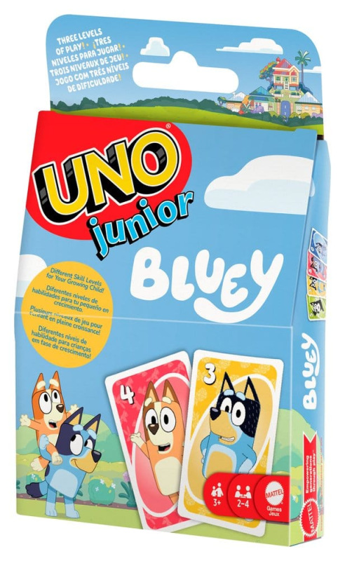 Bluey UNO Junior Card Game 4
