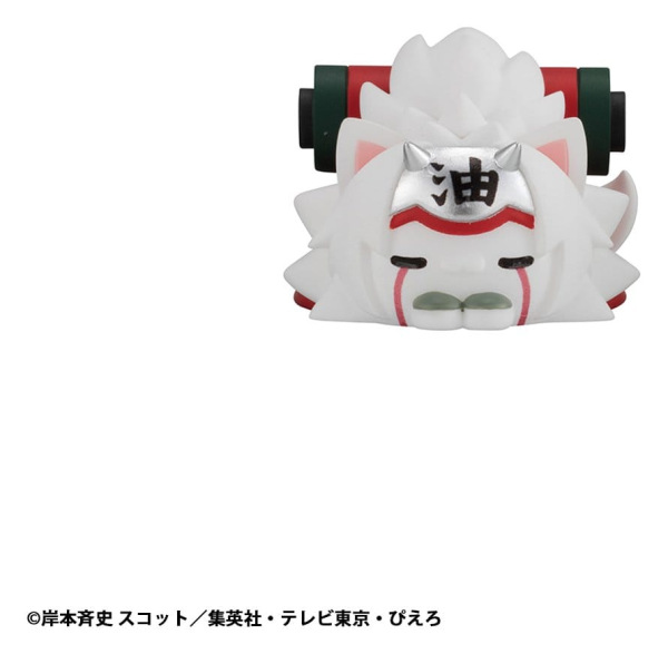 Naruto Shippuden Mega Cat Project Nyaruto! Mini Figures The bond between master and disciple ver. Bl 4
