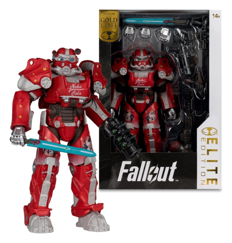 Fallout McFarlane Elite Edition Action Figure Fallout 76 Nuka Cola T-60 (Gold Label) 19 cm 6