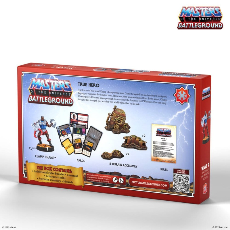 Masters of the Universe: Battleground Miniatures Game Wave 9: Masters of the Universe Faction *Engli 1
