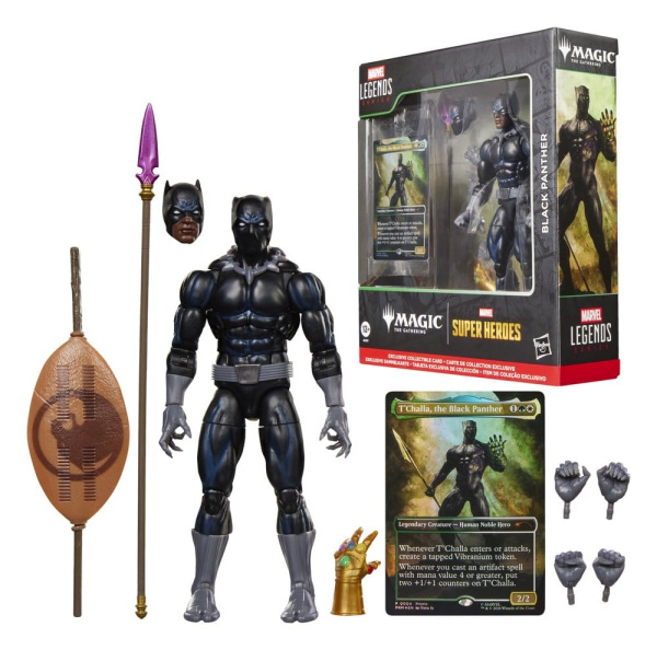Magic The Gathering: Marvel Super Heroes Marvel Legends Action Figure Black Panther 15 cm 2