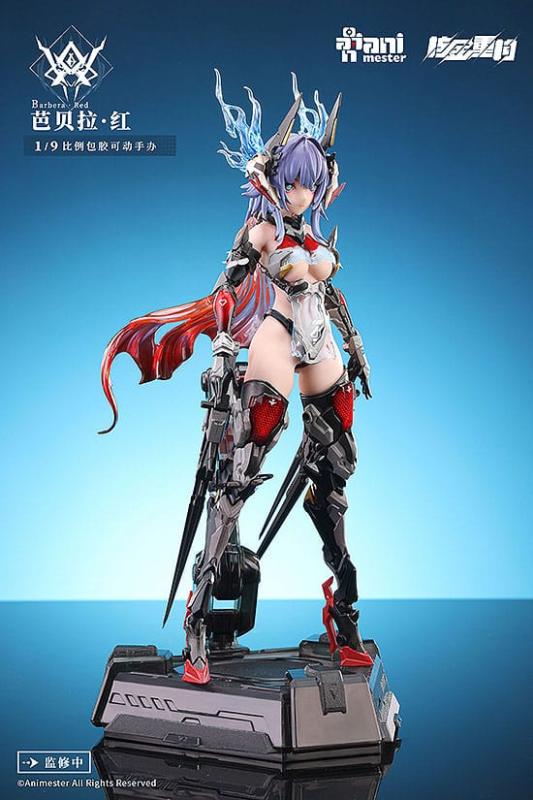 Original Character Plastic Model Kit Alloy Articulated Assemblable Model Thunderbolt-Barbera Red 21 5