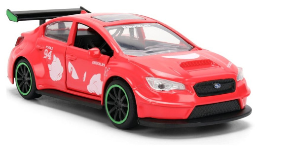 Sonic Diecast Model 1:32 Knuckles 2016 Subaru WRX STI Assortment (6) 8