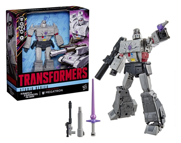 The Transformers: The Movie Studio Series Leader Class Action Figure MTMTE Collection: Megatron 22 c 2