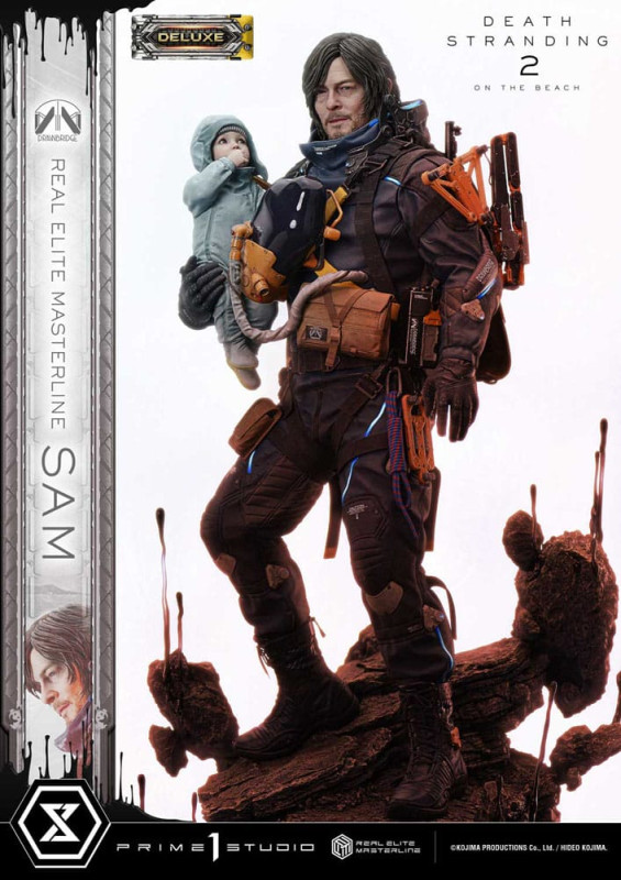 Death Stranding 2: On the Beach Real Elite Masterline Series Statue 1/3 Sam Deluxe Bonus Version 83 6