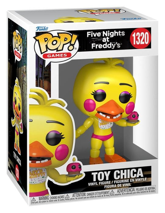 Five Nights at Freddy's POP! Games Vinyl Figure Toy Chica 9 cm 1