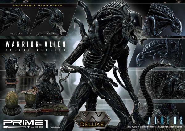 Aliens Premium Masterline Series Statue Warrior Alien Deluxe Bonus Version 67 cm