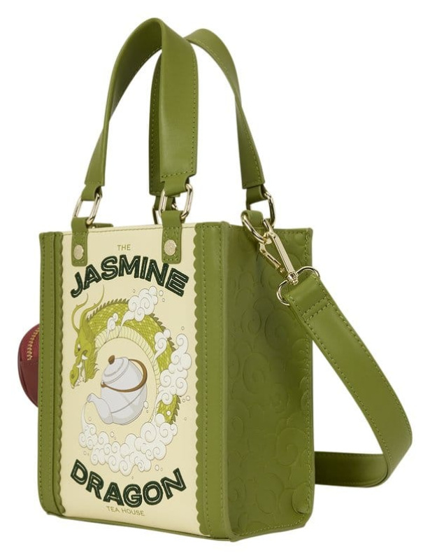 Avatar: The Last Airbender by Loungefly Canvas Tote Bag with Coin Purse Jasmine Dragon 3