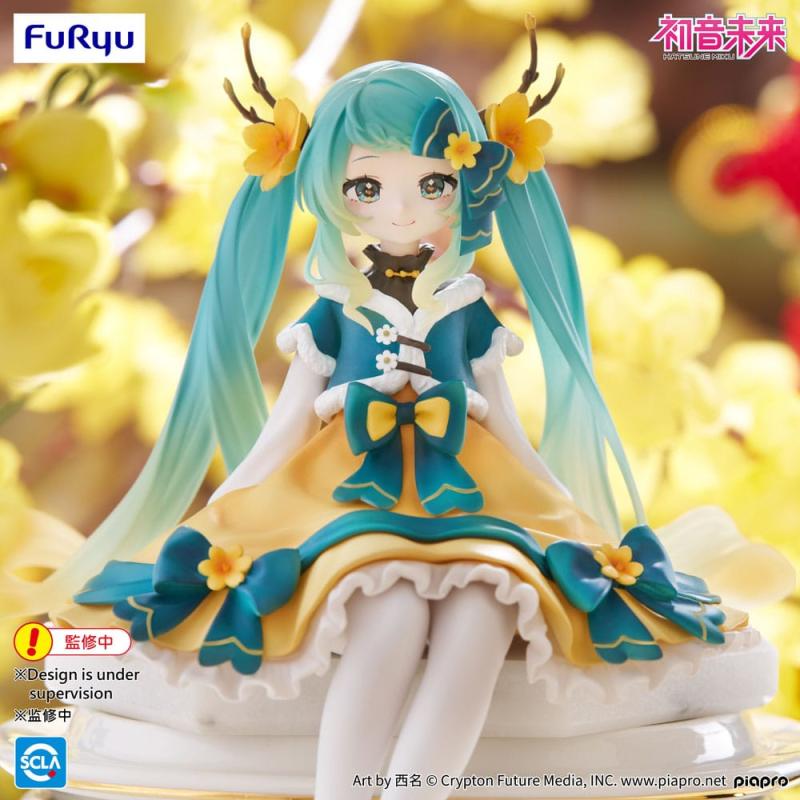 Hatsune Miku Noodle Stopper PVC Statue Hatsune Miku 2025 Chinese New Year Ver. 14 cm 1