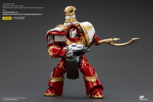 Warhammer The Horus Heresy Action Figure 1/18 Thousand Sons Sekhmet Terminator Cabal Sekhmet with Co