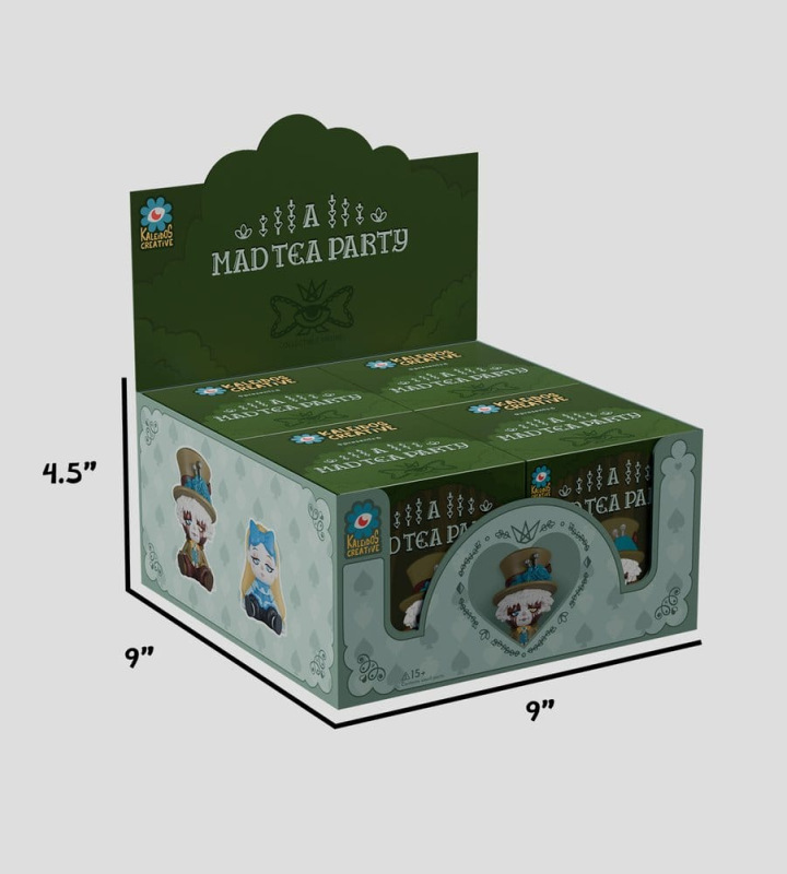 A Mad Tea Party Mini Figures S1 9 cm Blind Box Display (4) 8
