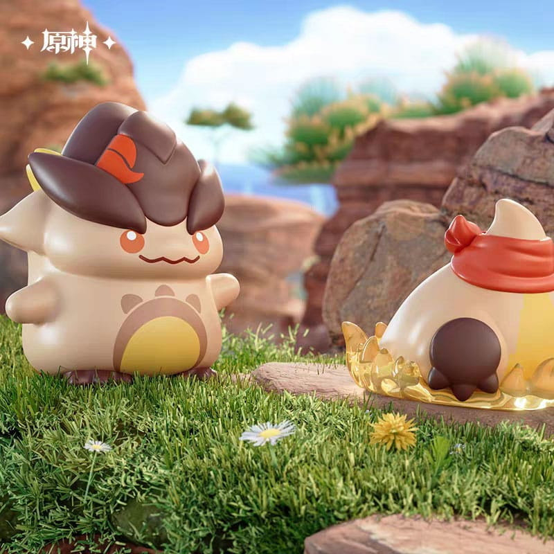 Genshin Impact Natlan Saurian Series Mini Figures 4 cm Blind Box Display (20) 1