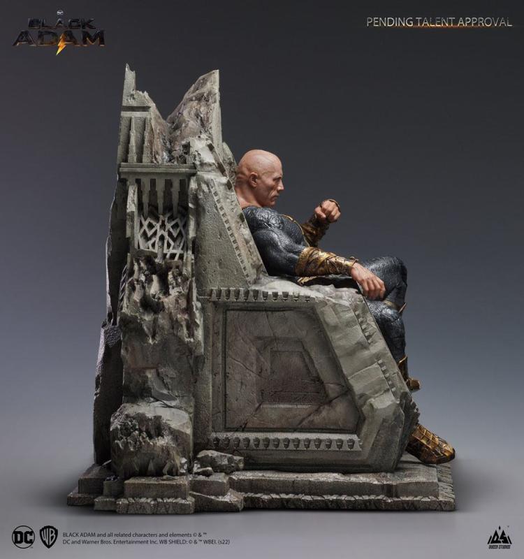 Black Adam Statue 1/4 Black Adam On Throne 53 cm 10