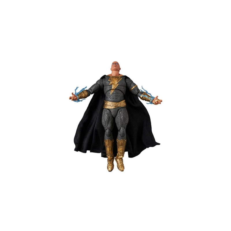 Black Adam MAFEX Action Figure Gold Suit 16 cm 1