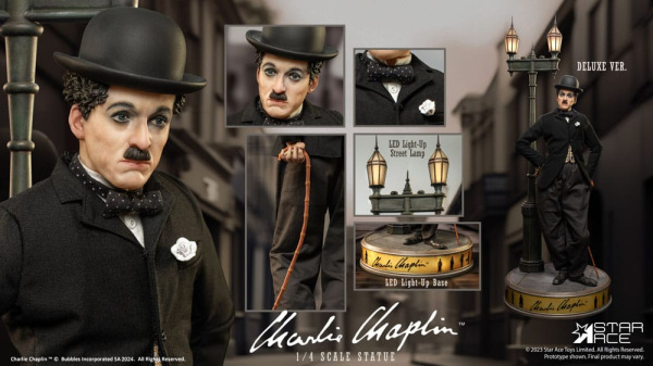 Charlie Chaplin Statue 1/4 Deluxe Version 50 cm 1