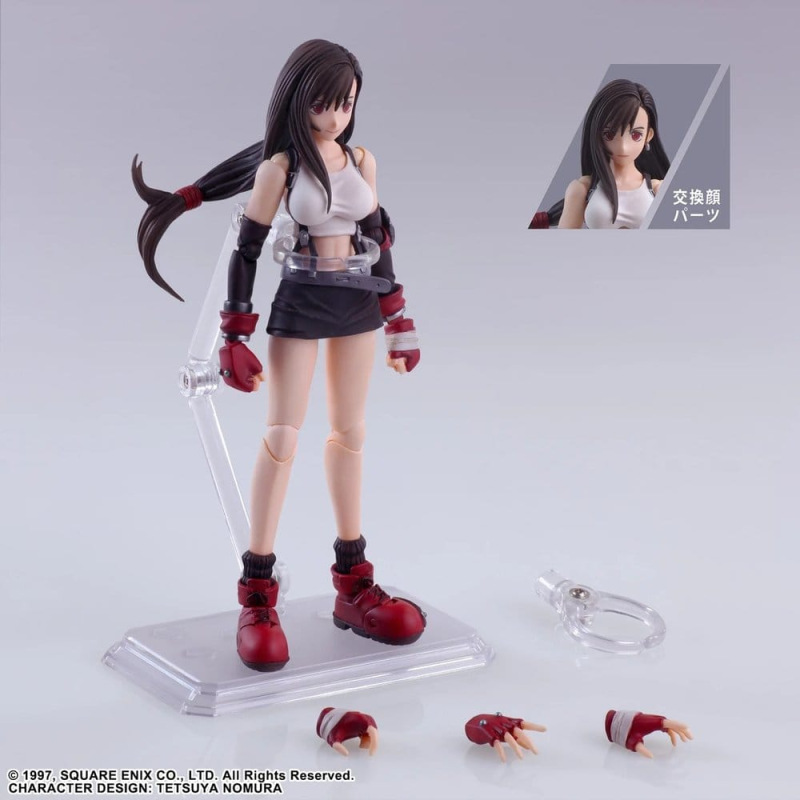 Final Fantasy VII Bring Arts Action Figure Tifa Lockhart Digital Plus Edition 14 cm 4