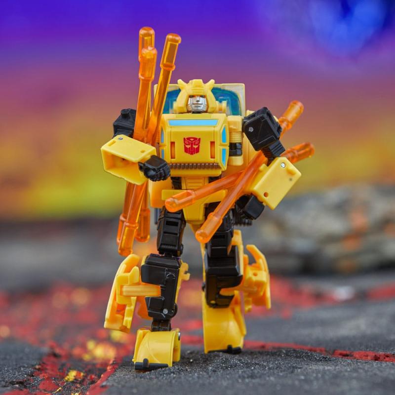 Transformers Generations Legacy United Deluxe Class Action Figure Origin Bumblebee 14 cm 5