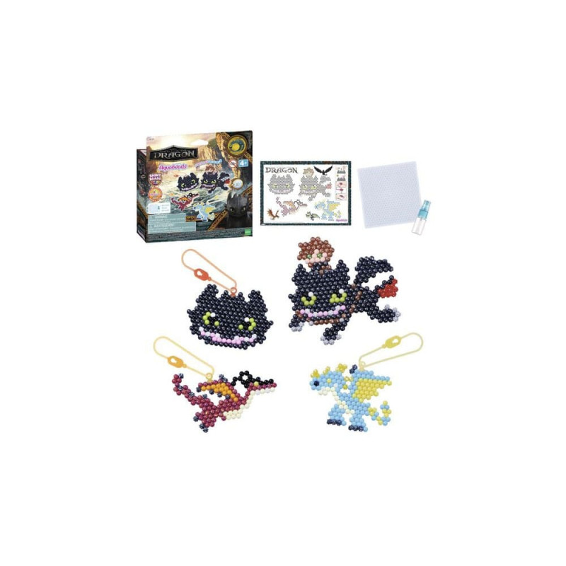 How To Train Your Dragon Aquabeads Craft kit key ring 1