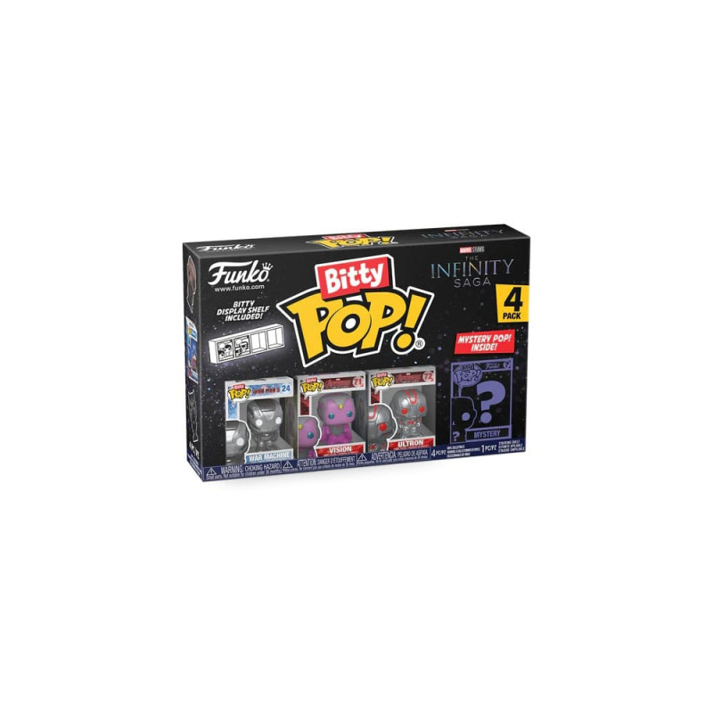 Marvel Bitty POP! Vinyl Figure 4-Pack Iron Man 2,5 cm 2