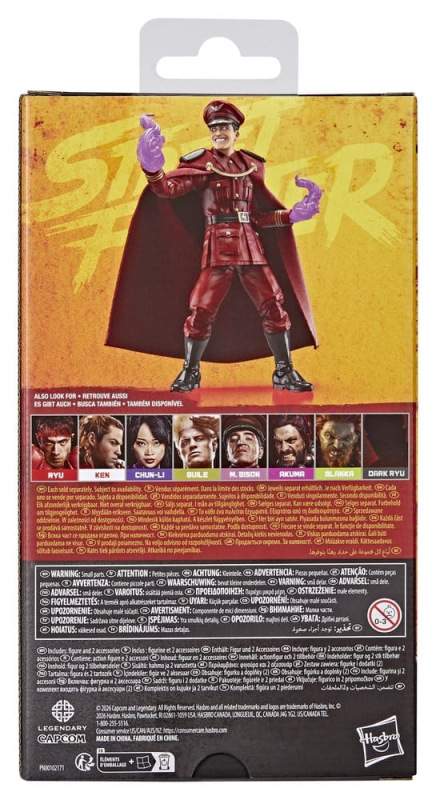 Street Fighter Action Figure M. Bison 15 cm 1