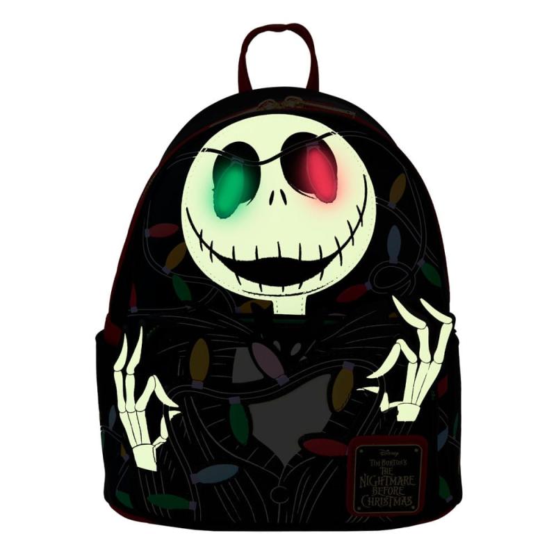 Nightmare before Christmas by Loungefly Mini Backpack Jack Light Up 1